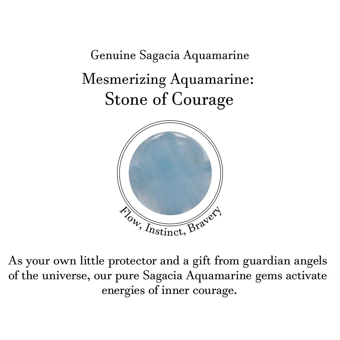 Aquamarine Adjustable Ring-(AQM-R-38)